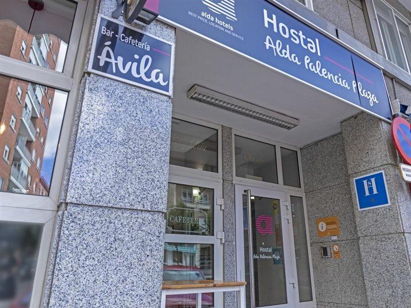 Hostal Alda Palencia Plaza Buitenkant foto