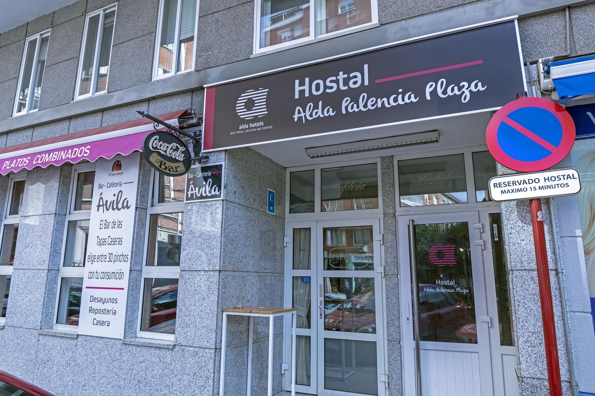 Hostal Alda Palencia Plaza Buitenkant foto